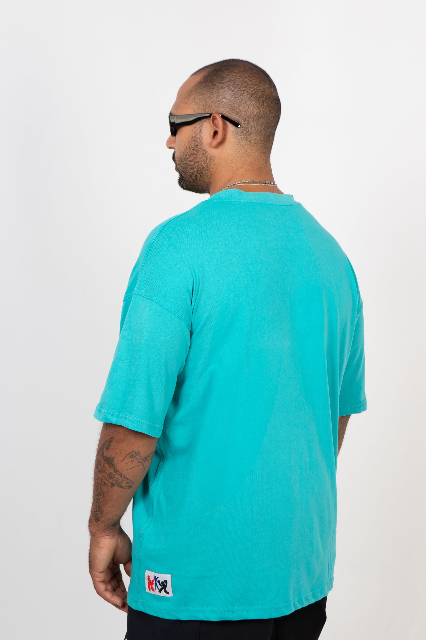 Dance More, Judge Less Tshirt - Turquoise