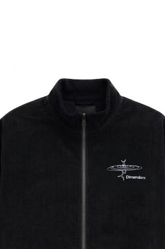 Dimensions Corduroy Jacket - Black