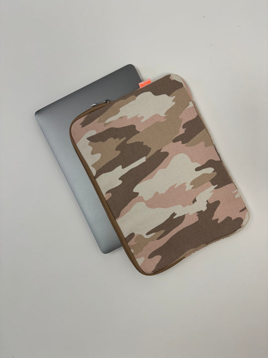 Camoflouge Laptop Bag (13 or 15 inch / Up-Cycled)