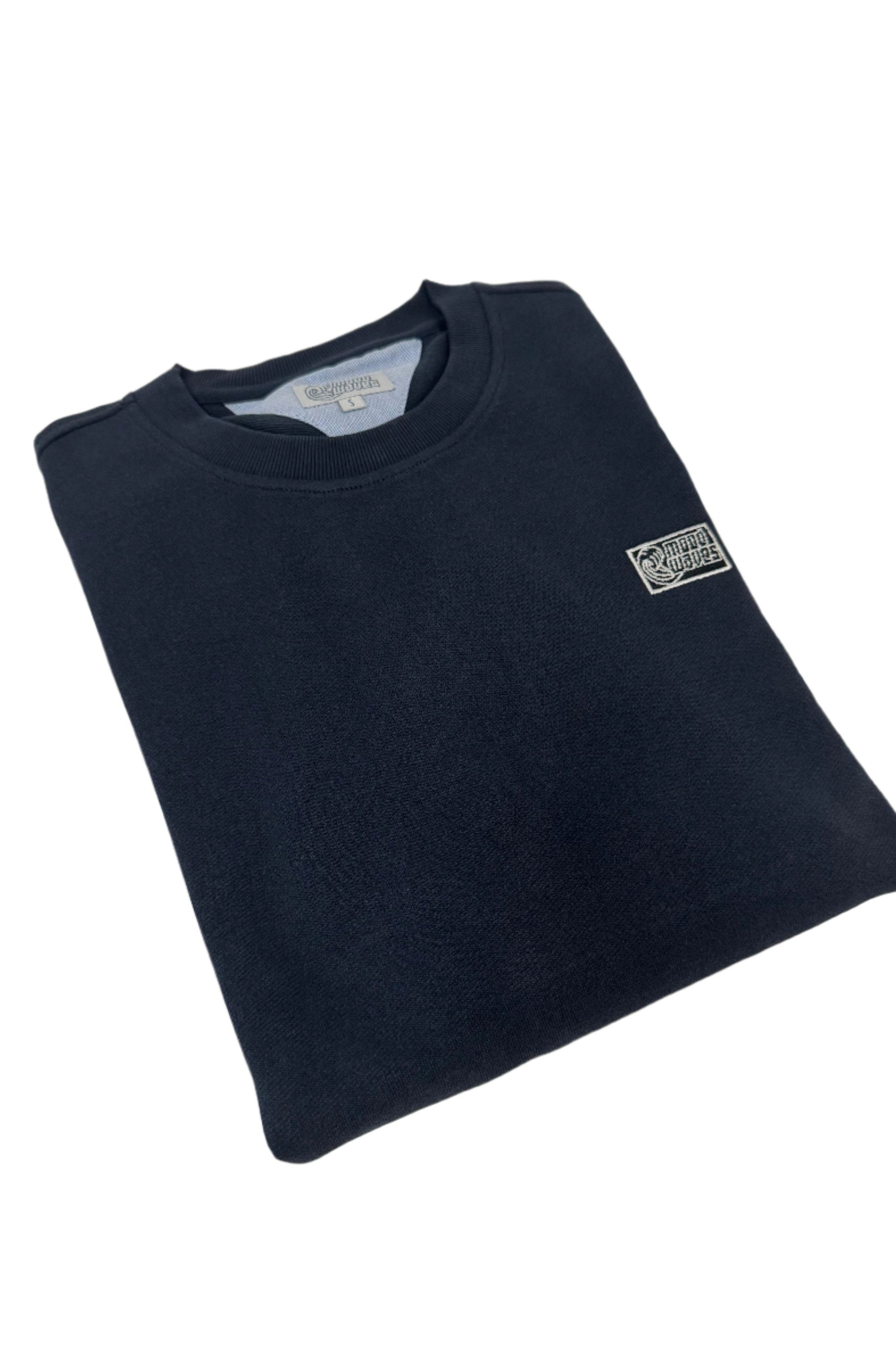 Mood Waves Sweater (Navy Blue)