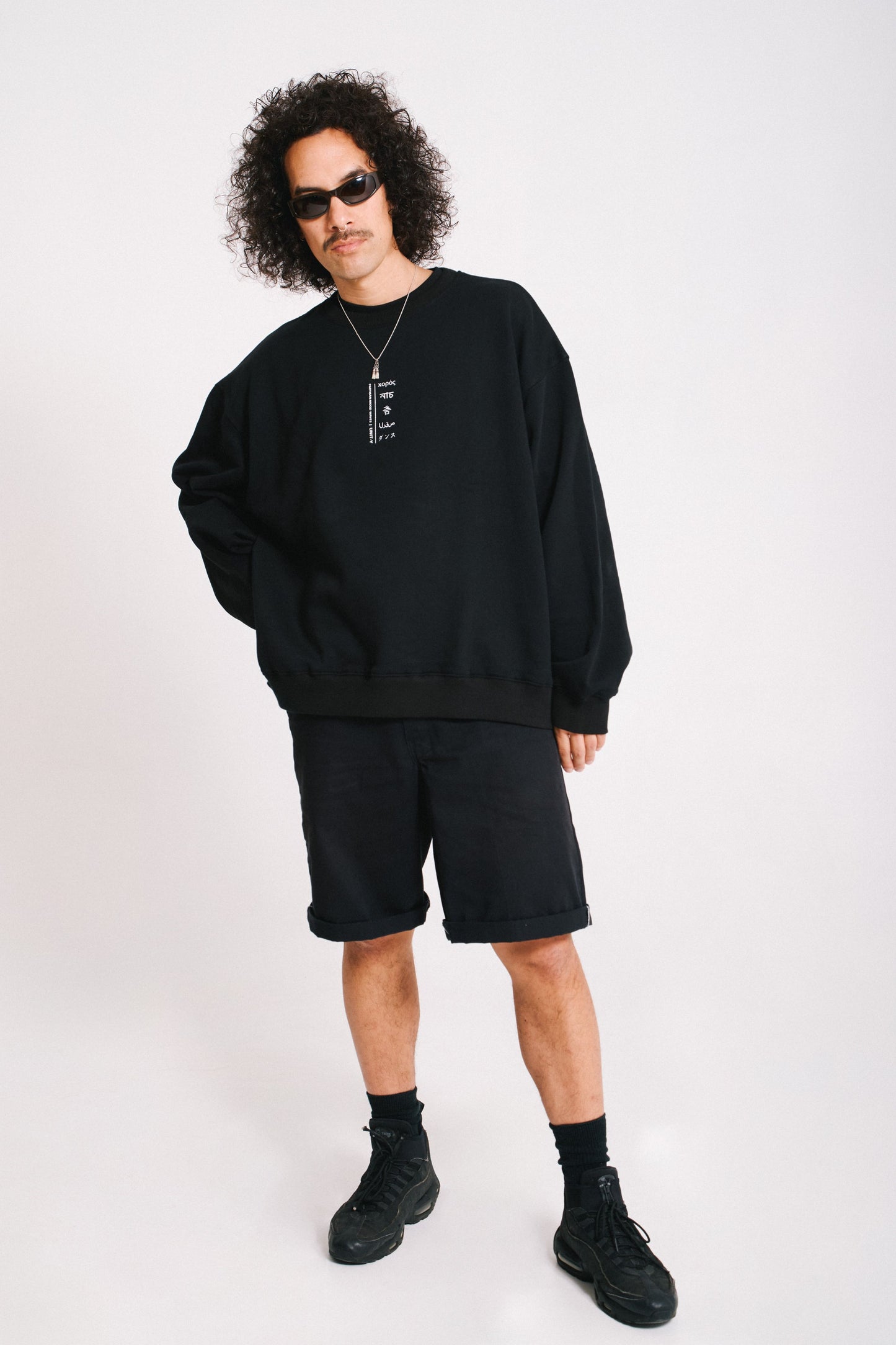 UNIT-Y x Partisan x Mood Waves Sweater (Unisex, Limited Edition, Black)