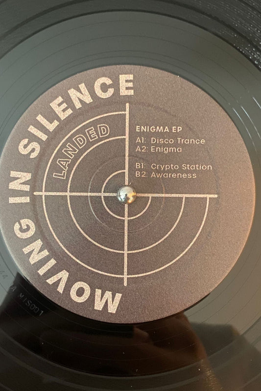 vinyl record with a target as artwork