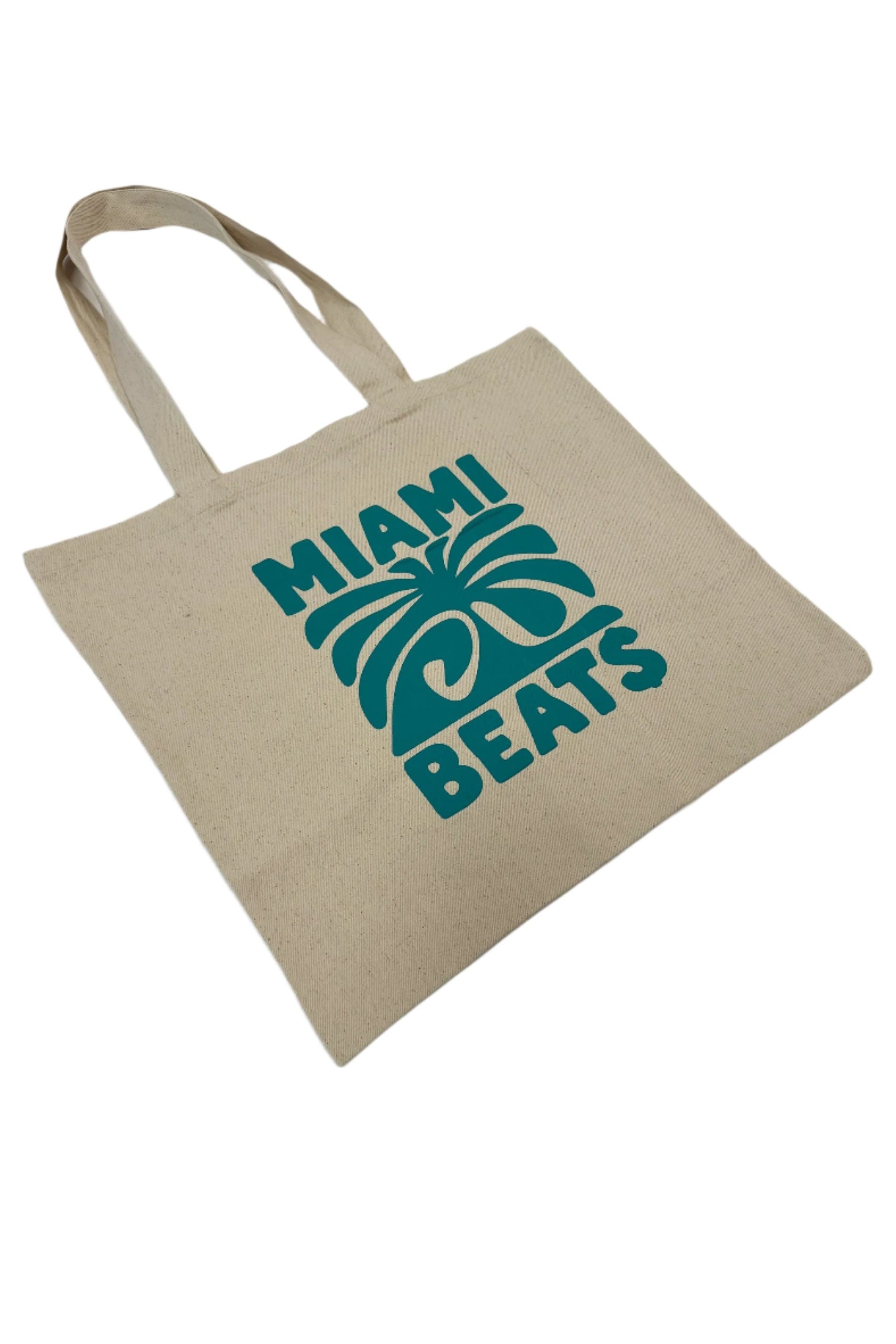 Miami Beats Tote Bag (Beige)