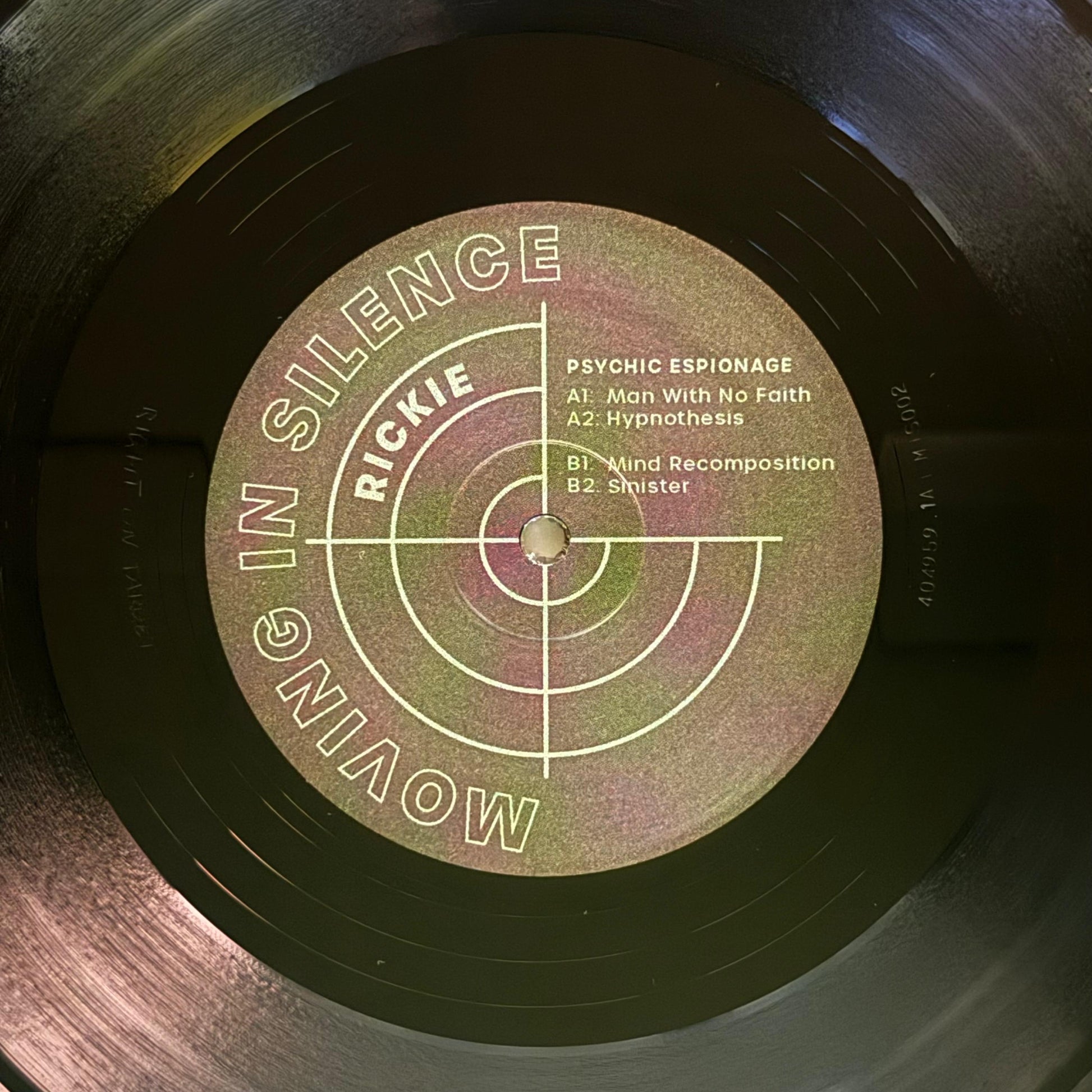 vinyl record with target artwork