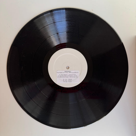 white label vinyl record