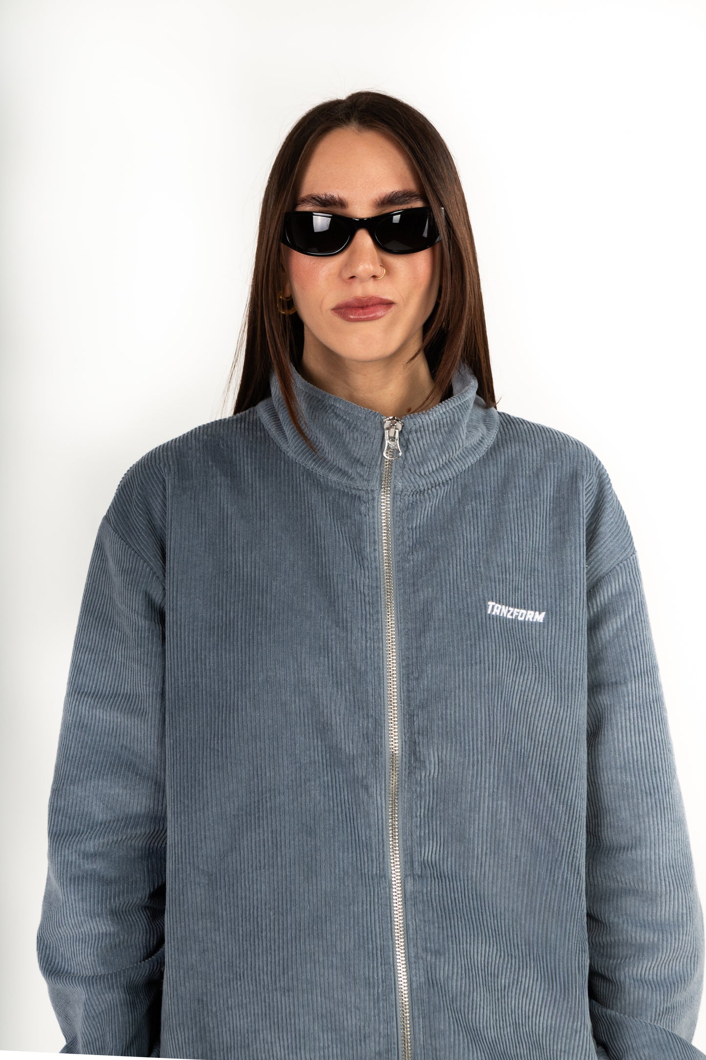 Mind Fog Tanz-Cord (Grey/Light Blue)