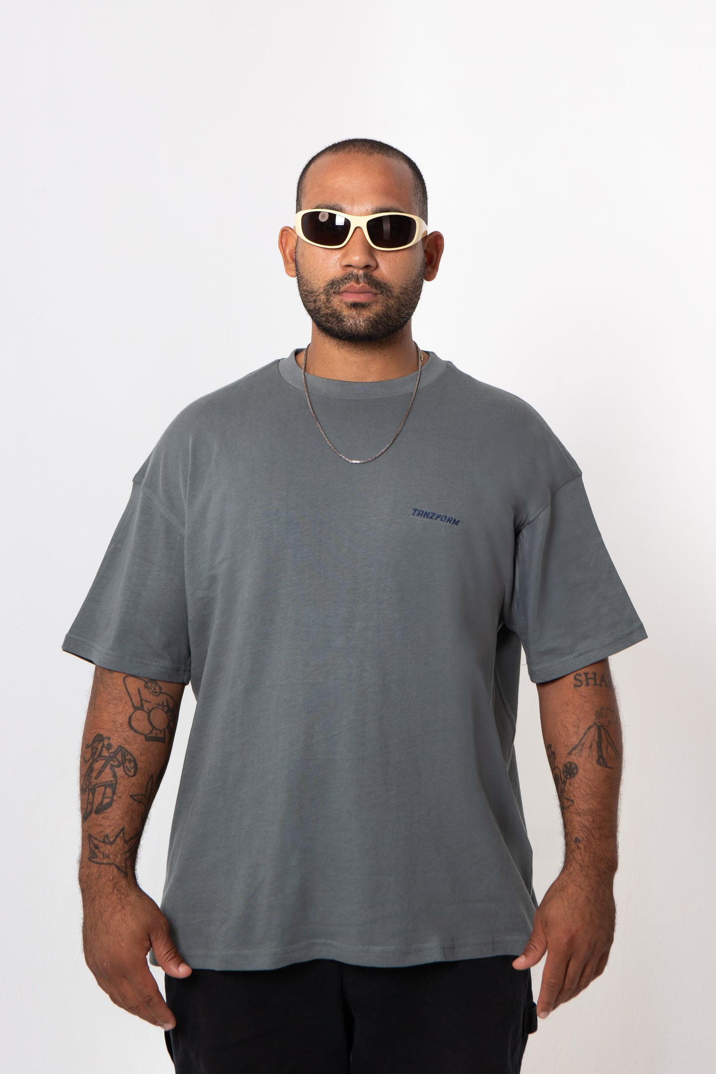 Grey/Green Classic Tshirt