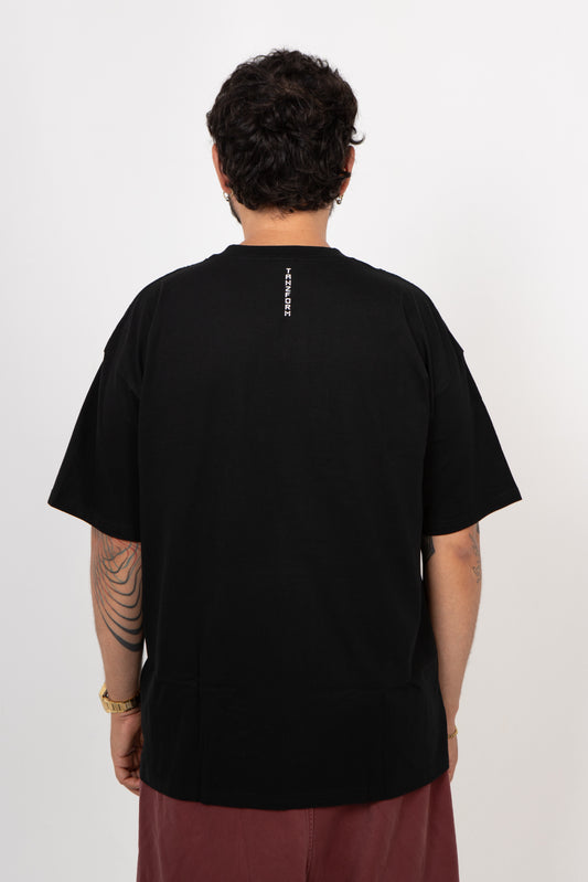 Tanzform Black Tshirt (Neck Print)