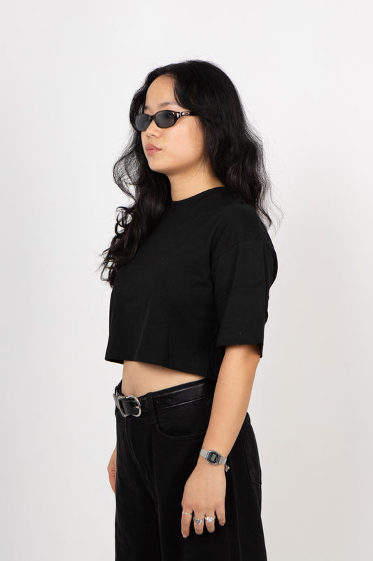 Tanzform Black Crop Top