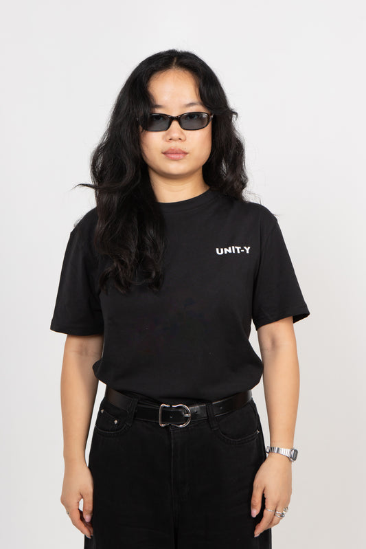 Black UNIT-Y Tshirt (Unisex) - Limited Edition Collaboration