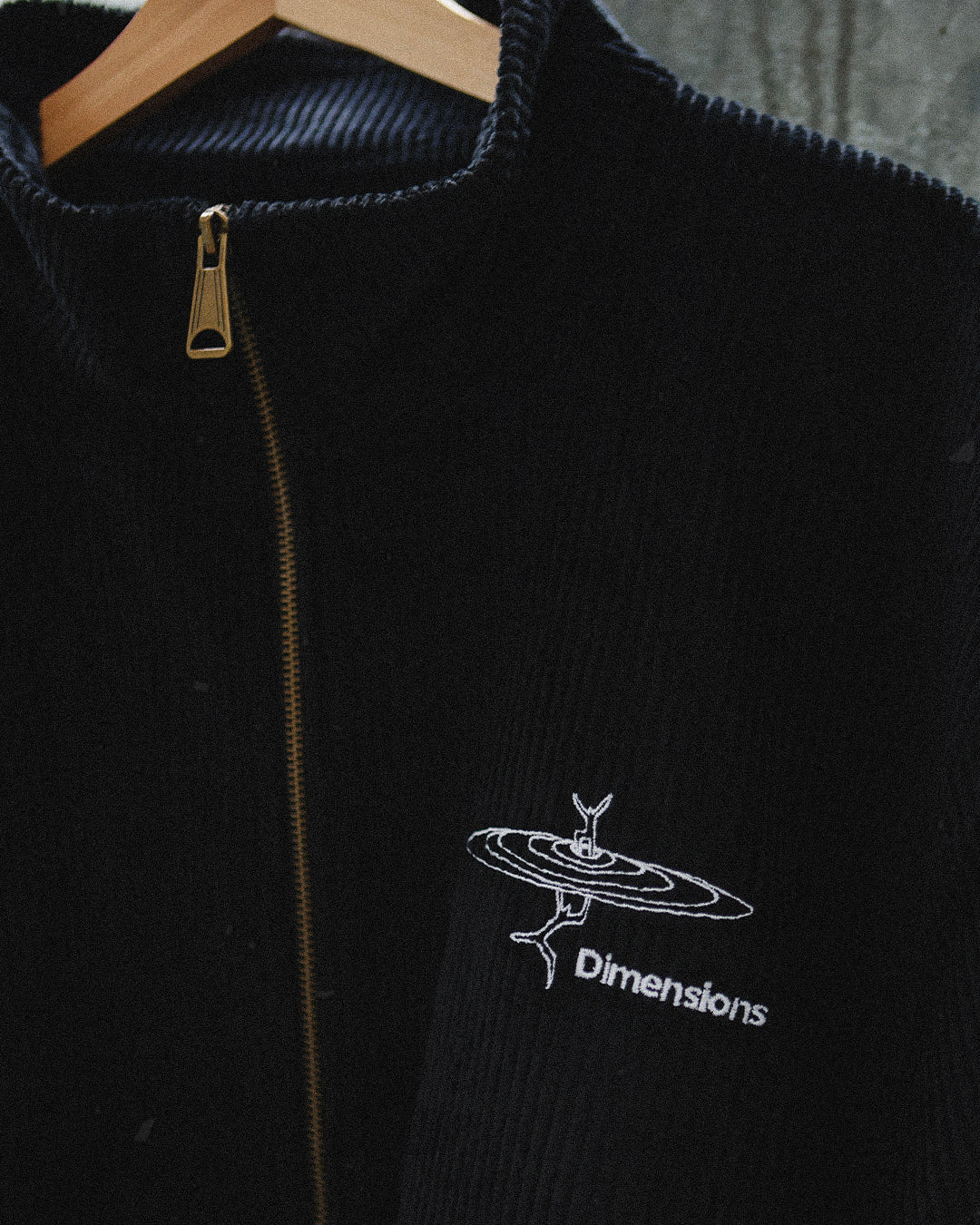 Dimensions Corduroy Jacket - Black