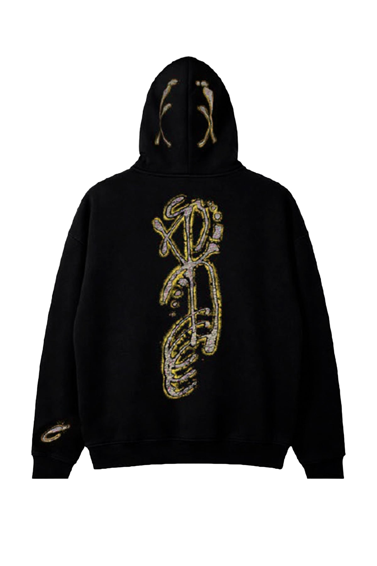 Skeleton Pulse Hoodie - Yellow