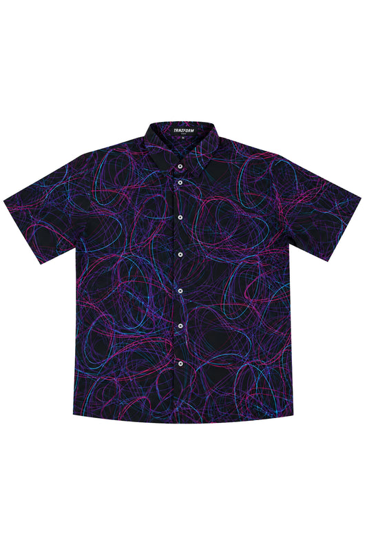 Trippy Lines Festival Shirt - Up-Cycled (Ultra Limited)