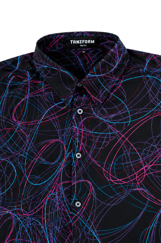 Trippy Lines Festival Shirt - Up-Cycled (Ultra Limited)