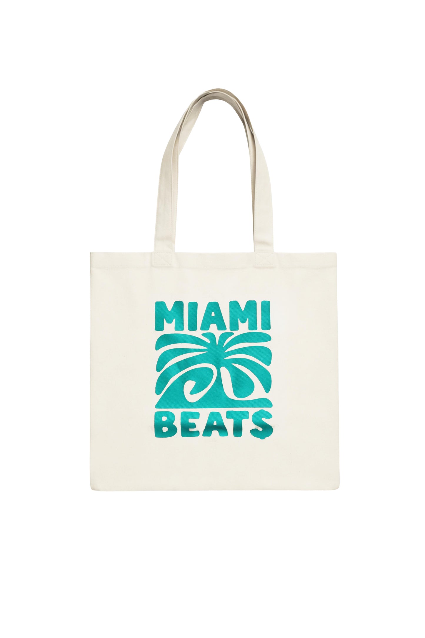 Miami Beats Tote Bag (Beige)