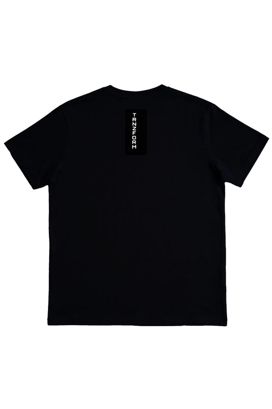 Tanzform Neck Print T-shirt (Black)