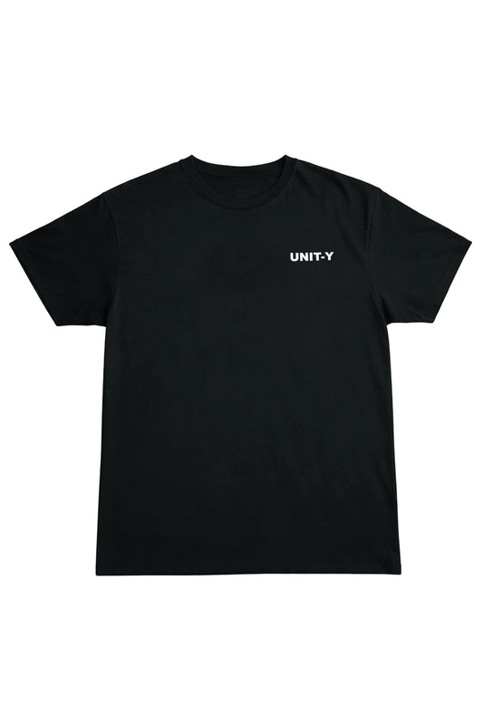 UNIT-Y x Partisan x Mood Waves T-Shirt (Unisex, Limitierte Auflage, Schwarz)